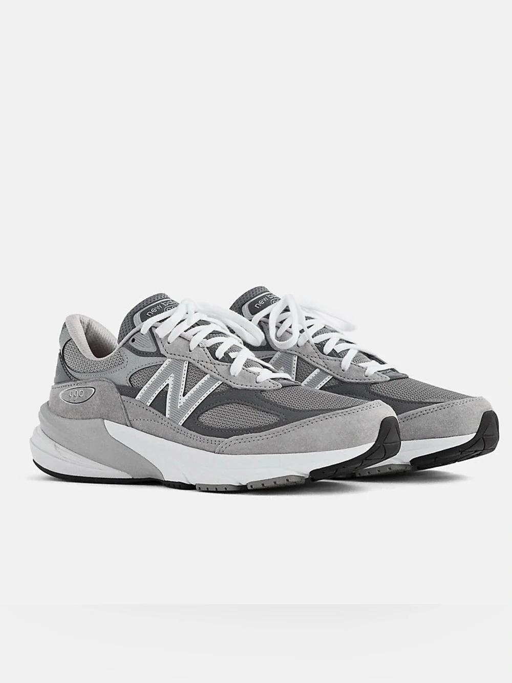 New Balance 990 Sneakers - Gray & White